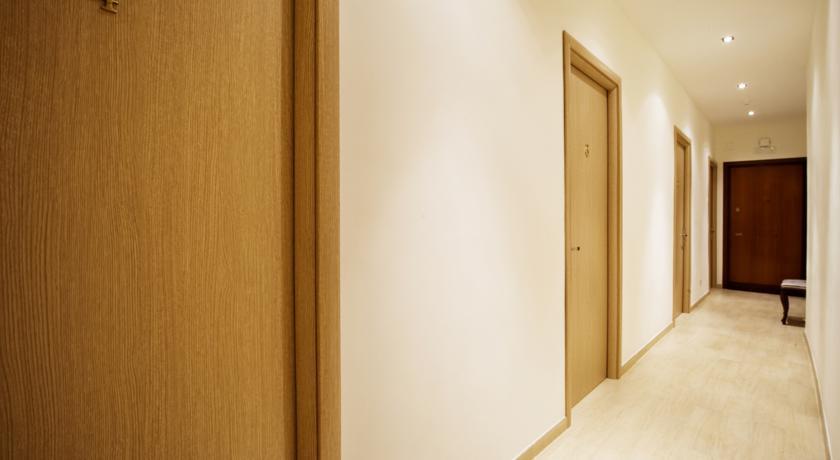 ホテル アフィッタカメレ ナンセン ローマ 部屋 写真